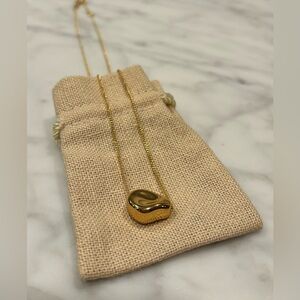 JENNY BIRD pendant necklace, high polish gold dipped, chain has 2 length options
